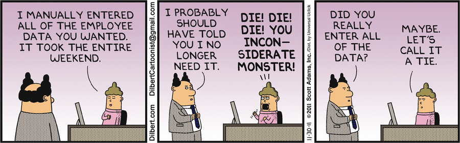 Dilbert Cartoon